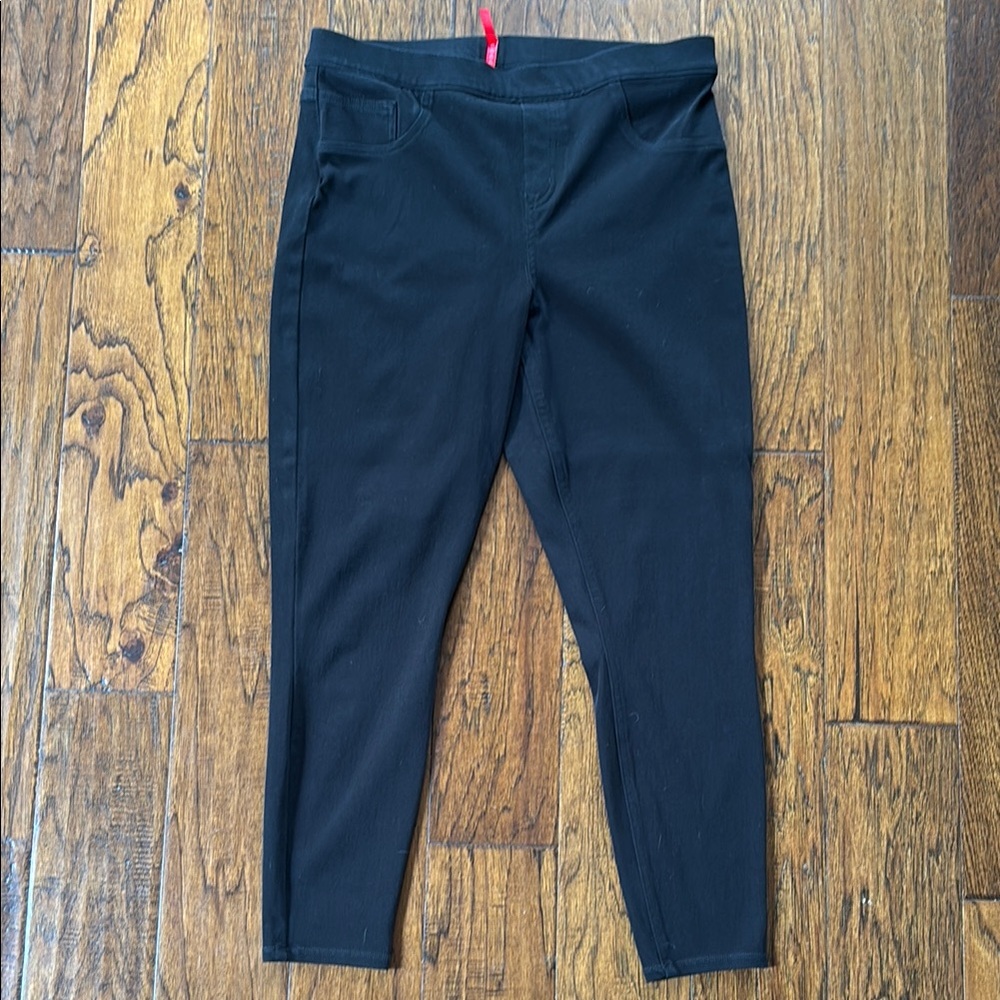 SPANX Black Five Pocket Jean Style Leggings
